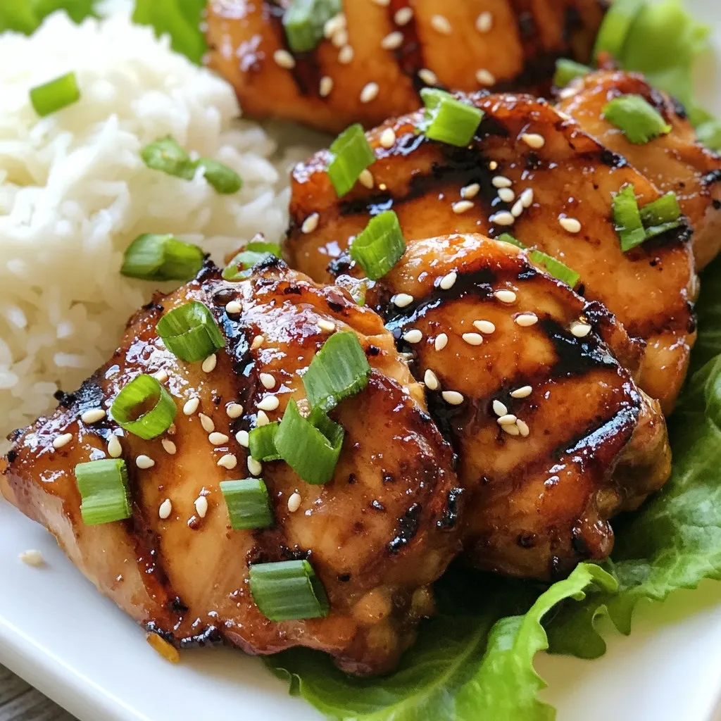 Korean BBQ Hähnchenunterkeulen Einfach und Lecker