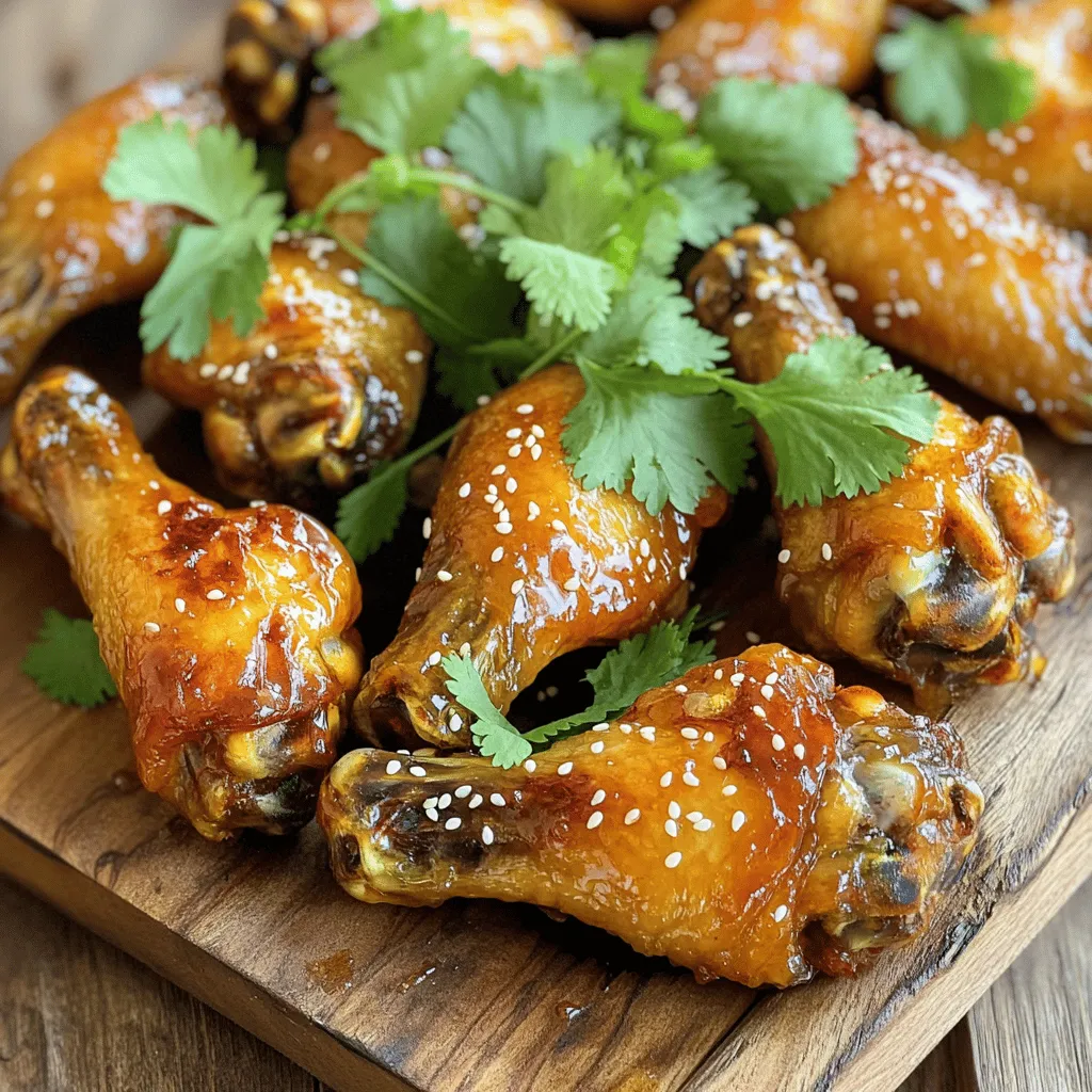 Sweet and Tangy Chicken Wings Leckeres Rezept