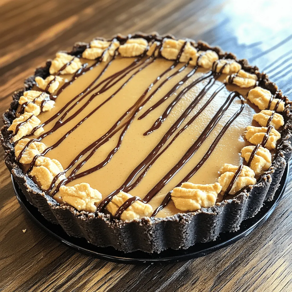 No Bake Peanut Butter Pie Einfache und köstliche Nachspeise