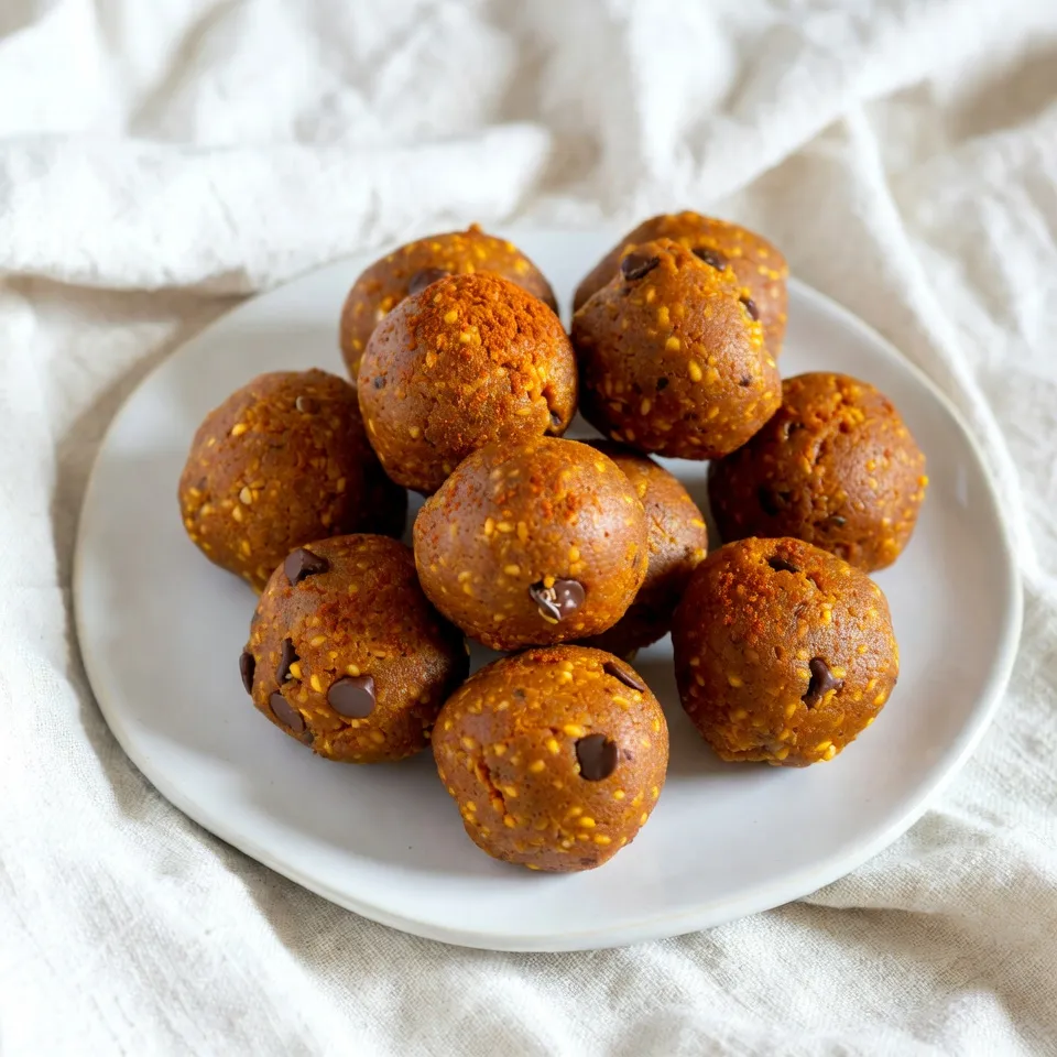 Pumpkin Spice Energy Balls Nährstoffreicher Snack