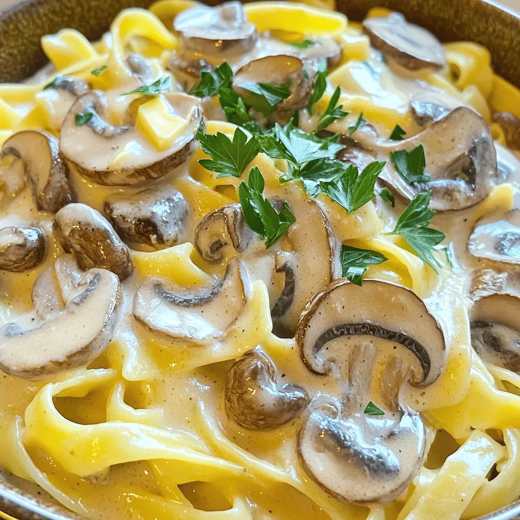 Vegan Mushroom Stroganoff Einfach und Köstlich Zubereiten