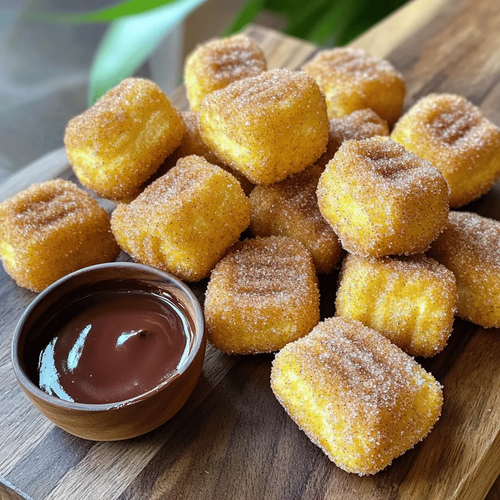 Cinnamon Sugar Churro Bites Einfaches und Leckeres Rezept