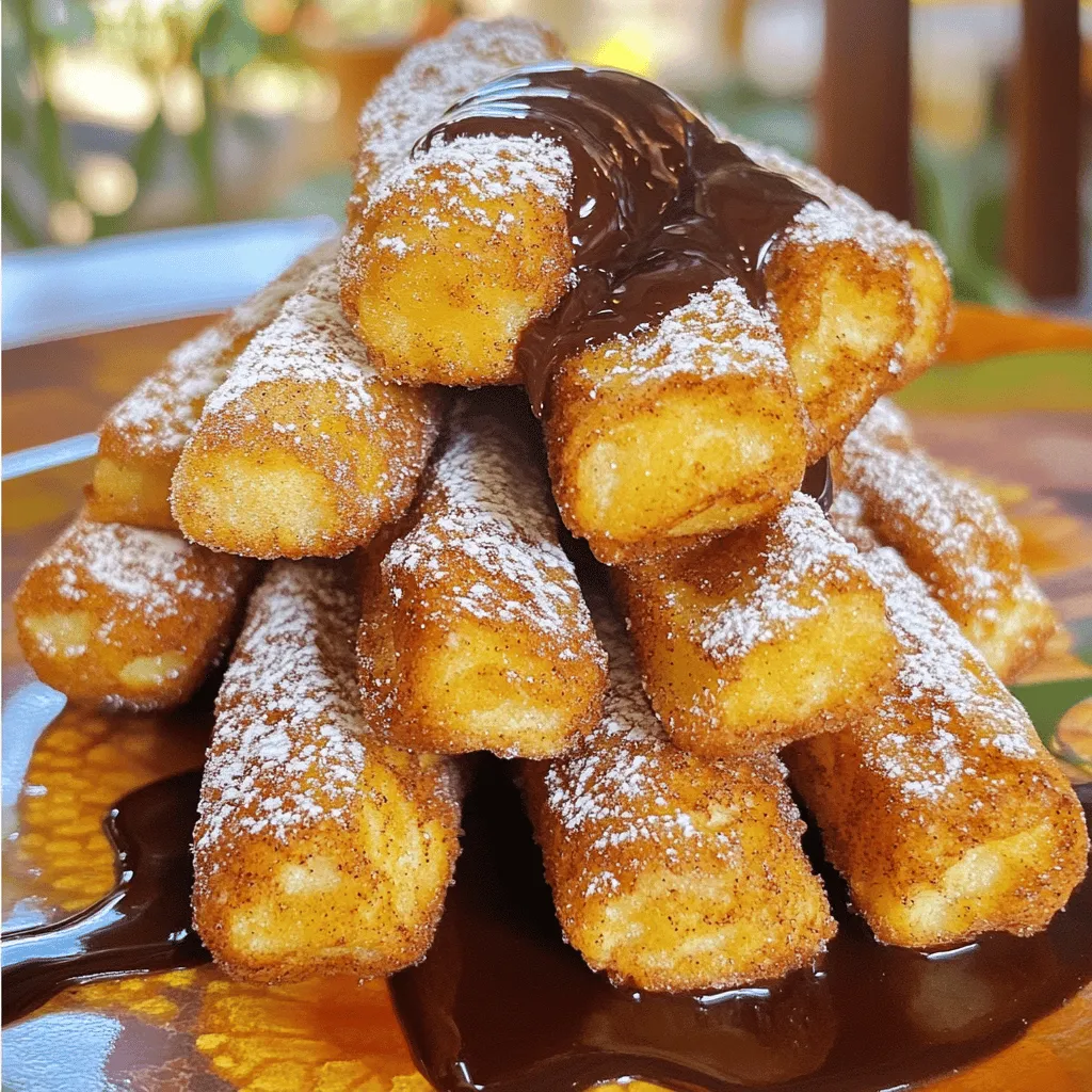 Churro French Toast Sticks Einfache und leckere Delikatesse
