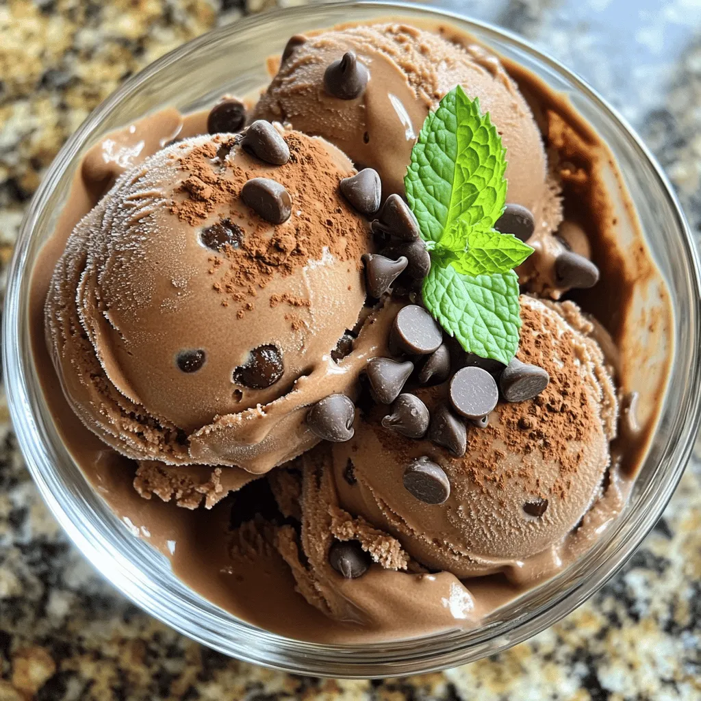 Espresso Chocolate Chip Ice Cream Einfach und Lecker