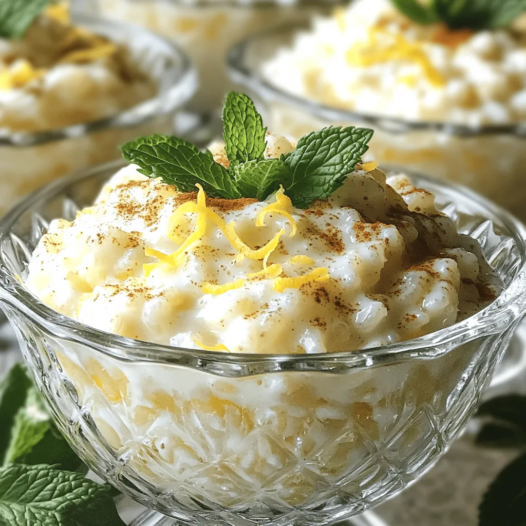 Vanilla Bean Rice Pudding Einfaches und Cremiges Rezept