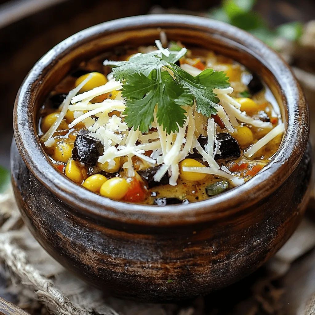Mexikanischer Straßenmais-Hühnchen-Chili Köstlicher Genuss