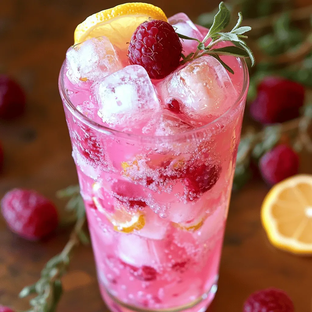 Frisch Pink Lavender Lemonade mit Lavendel und Ölen