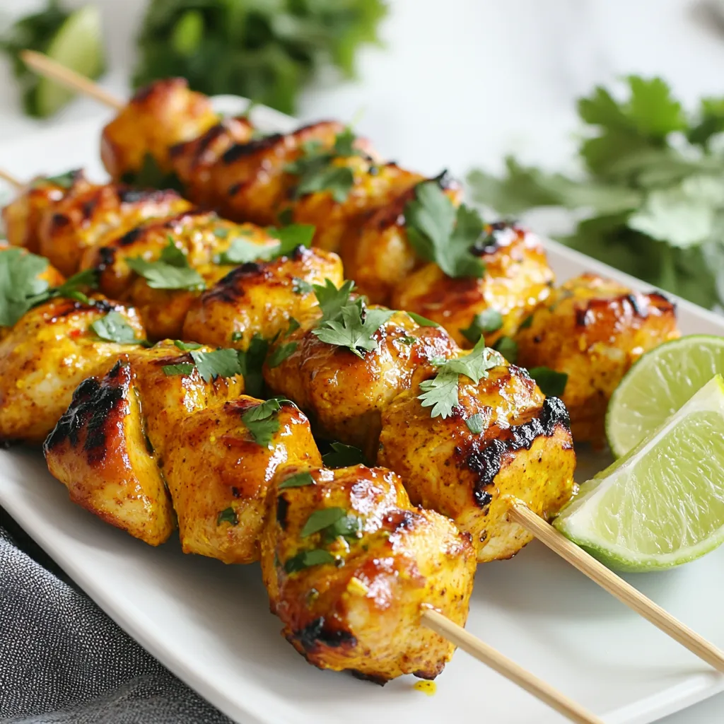 Satay Hähnchenspieße Einfach und Köstlich Zubereiten