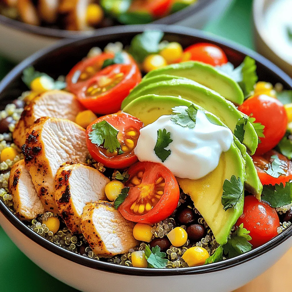 Cilantro Lime Chicken Burrito Bowls Lecker genießen