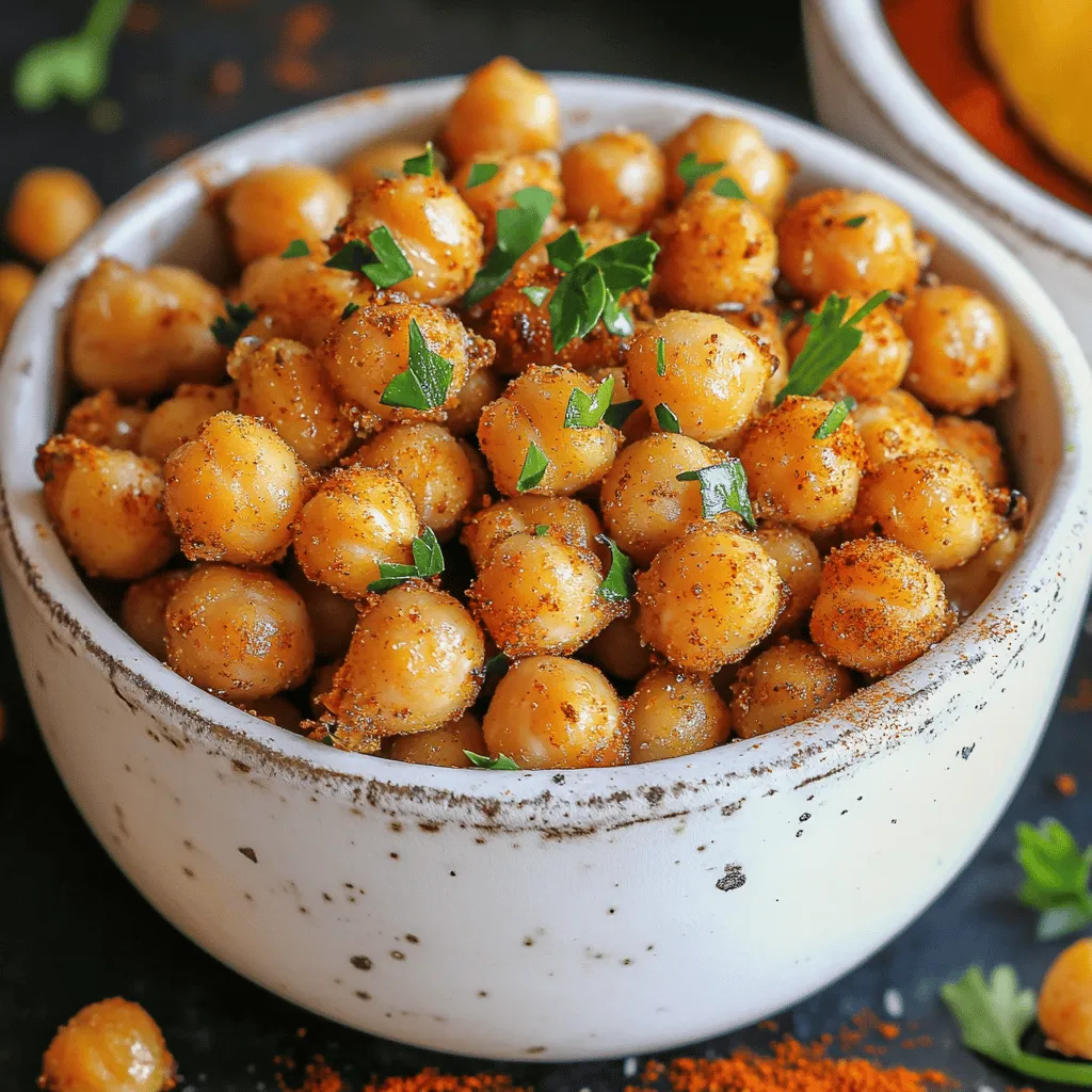 Krosse Kichererbsen &#8211; Gesunder und leckerer Snack