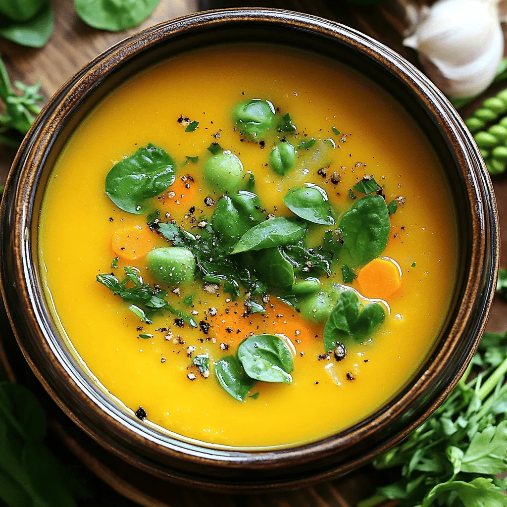 Wohltuende Kurkuma-Hühnchen-Suppe gegen Entzündungen