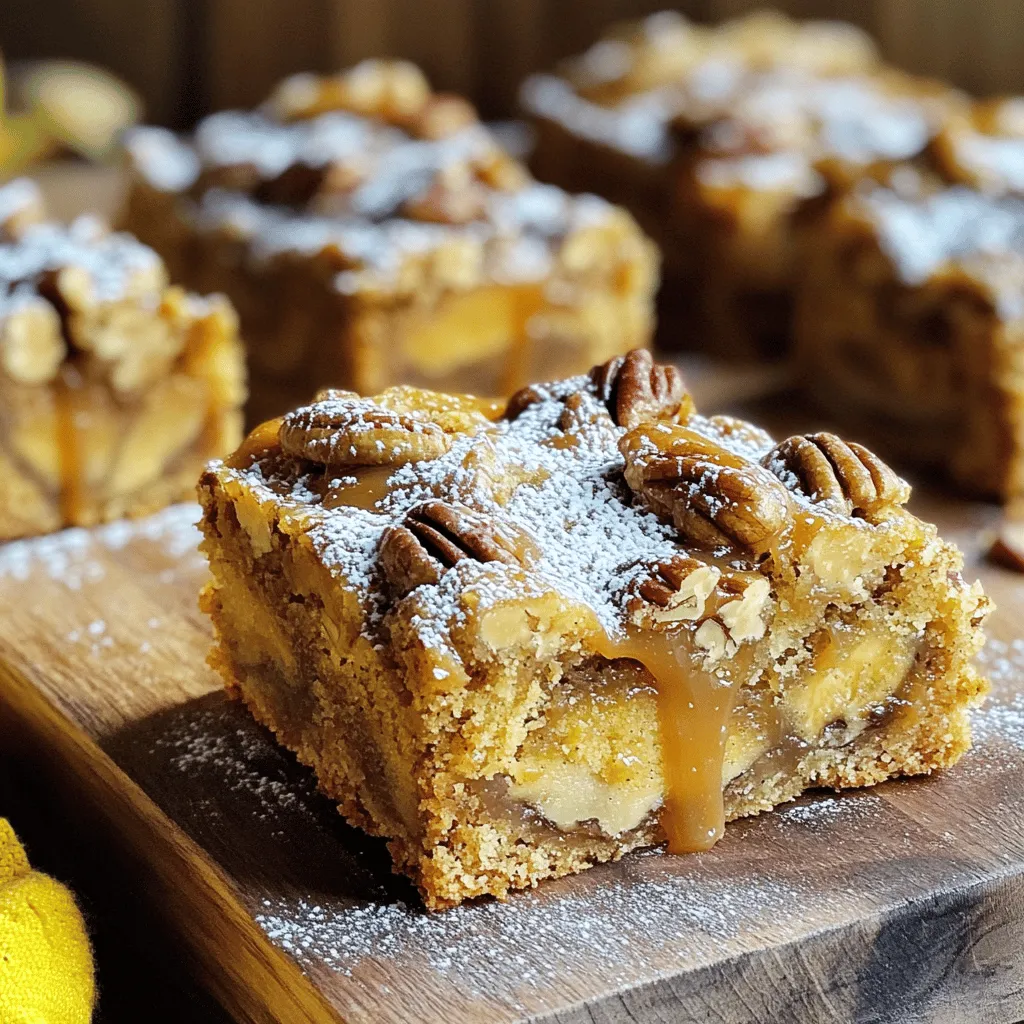 Karamell-Pekan-Bananenbrot-Riegel Einfaches Rezept