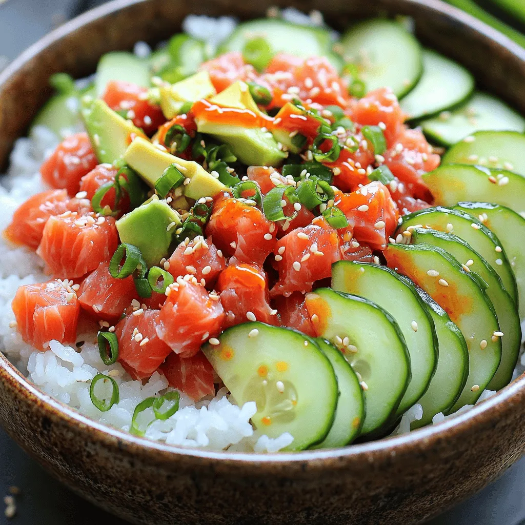 Würzige Thunfisch-Sushi-Bowls Einfache und Schnelle Zubereitung