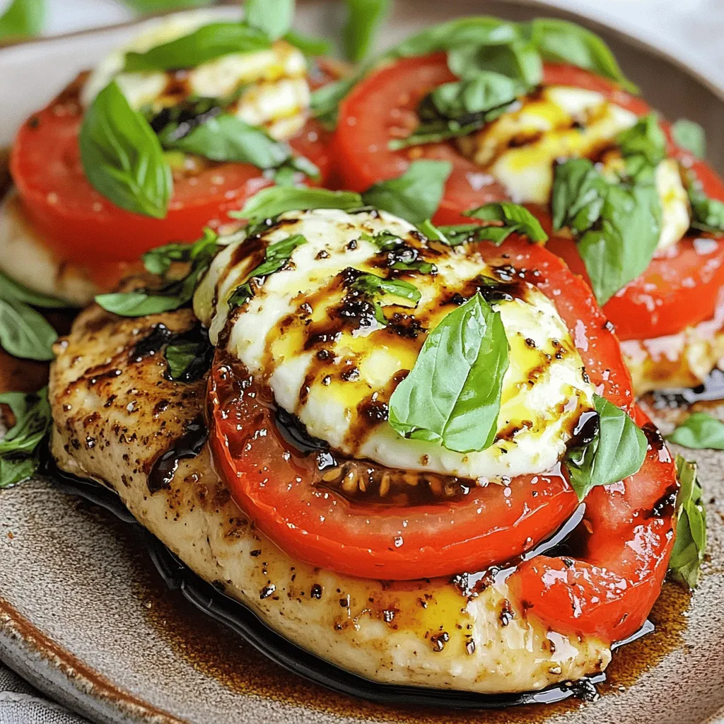 Caprese Chicken Zart und voller Geschmack erleben