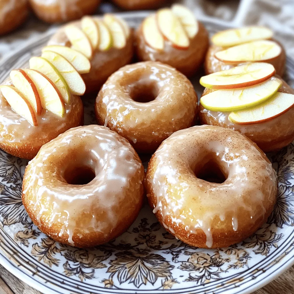 Maple Glazed Apple Donuts köstlicher Genuss für Alle