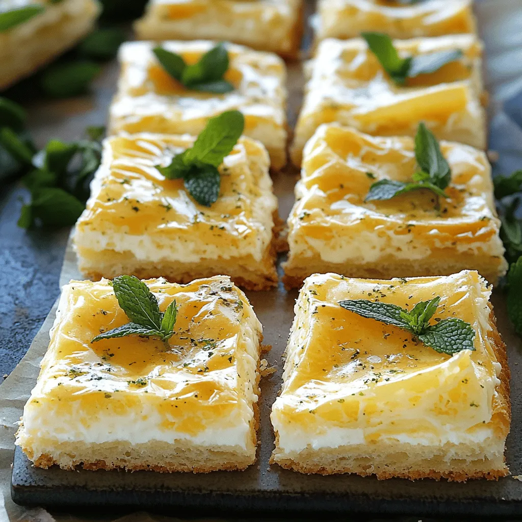 Zitronenkäsekuchen Quadrate Einfaches und Frisches Rezept