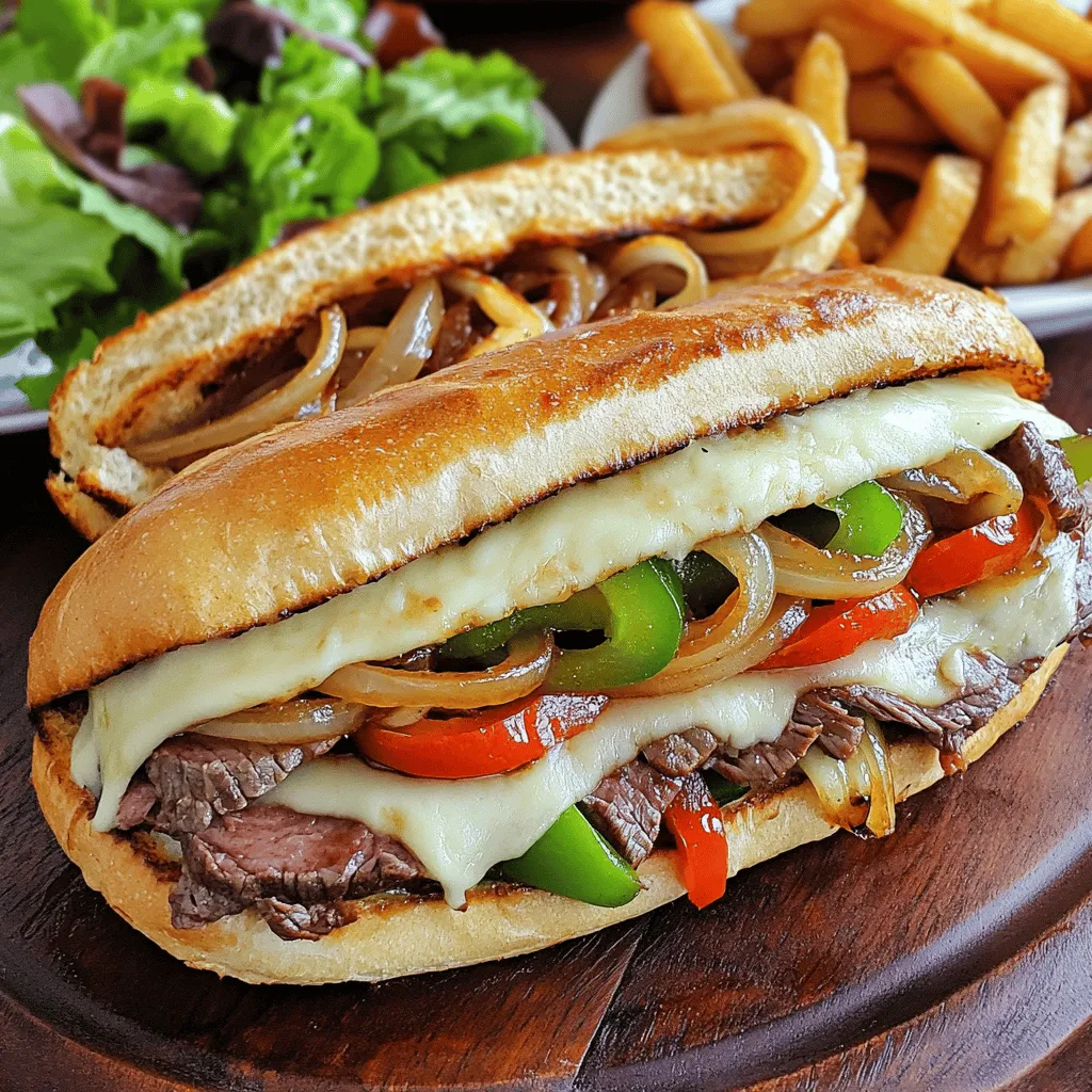 Leckeres Steak Bomb Sandwich Rezept Schnell und Einfach