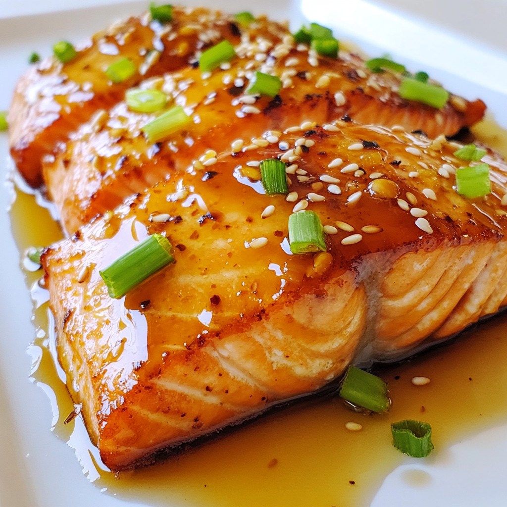 Crispy Honey Garlic Salmon Lecker und Einfache Zubereitung