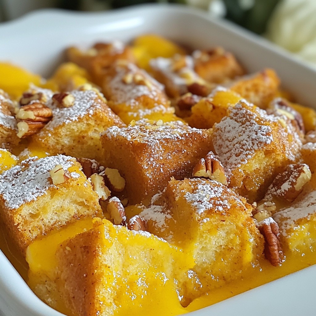 Kürbisgewürz-Französischer Toast Auflauf Lecker Rezept