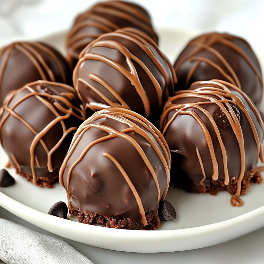 Schokoladenkeksteig-Trüffel Lecker und Einfach Zubereiten