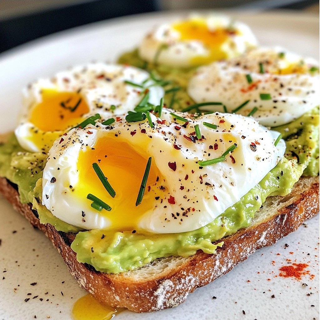 Creme Healthy Avocado Egg Breakfast Toast Rezept