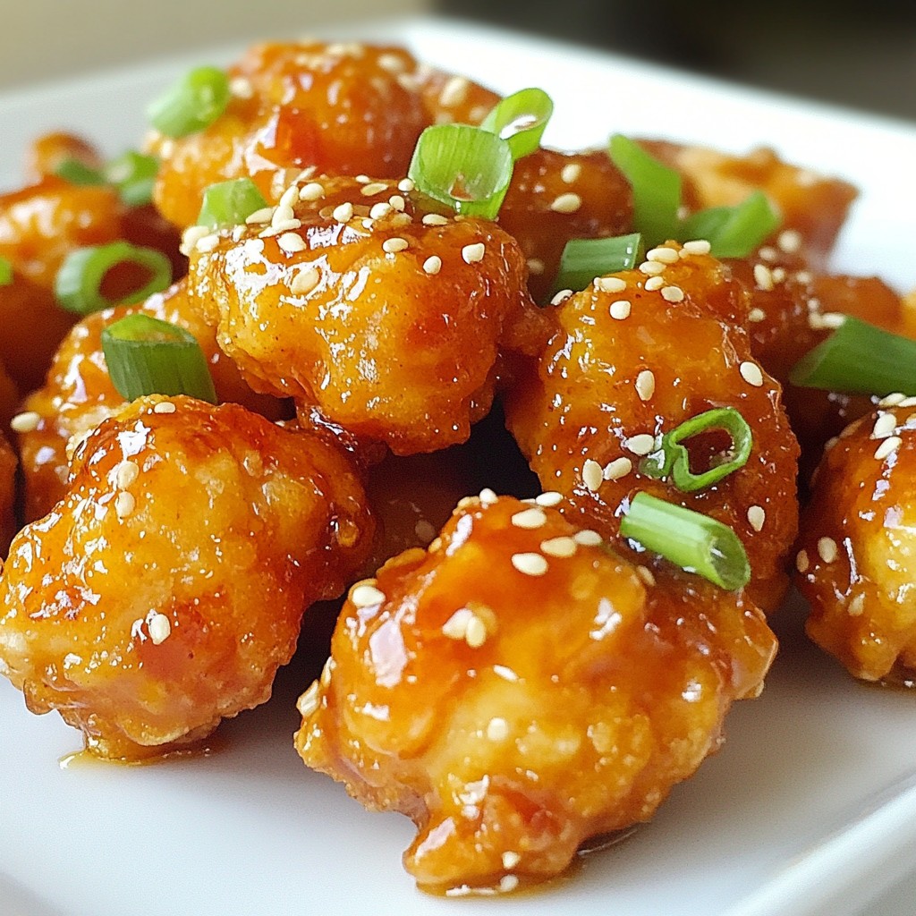 Baked Sweet Chili Chicken Bites Leckerer Snack Kümmel