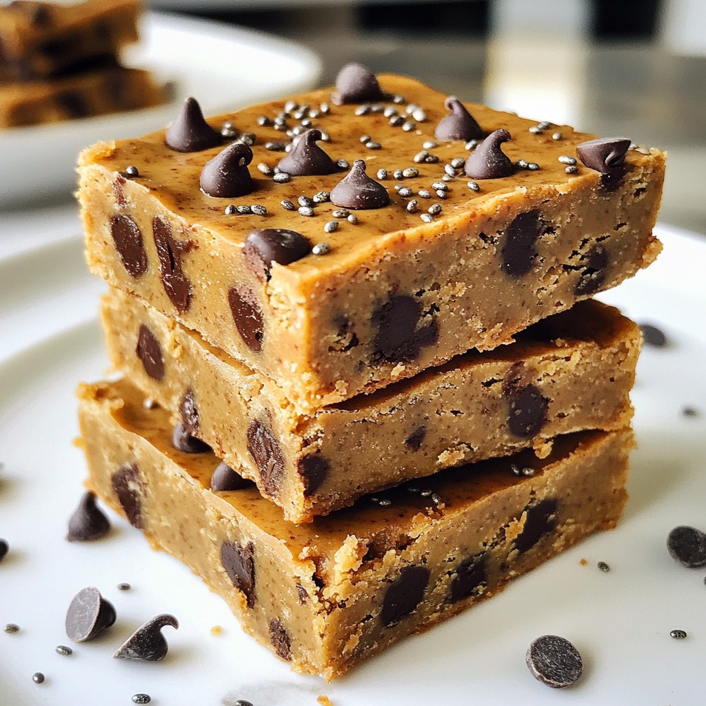 Erdnussbutter Schokoladen Protein Riegel lecker und einfach