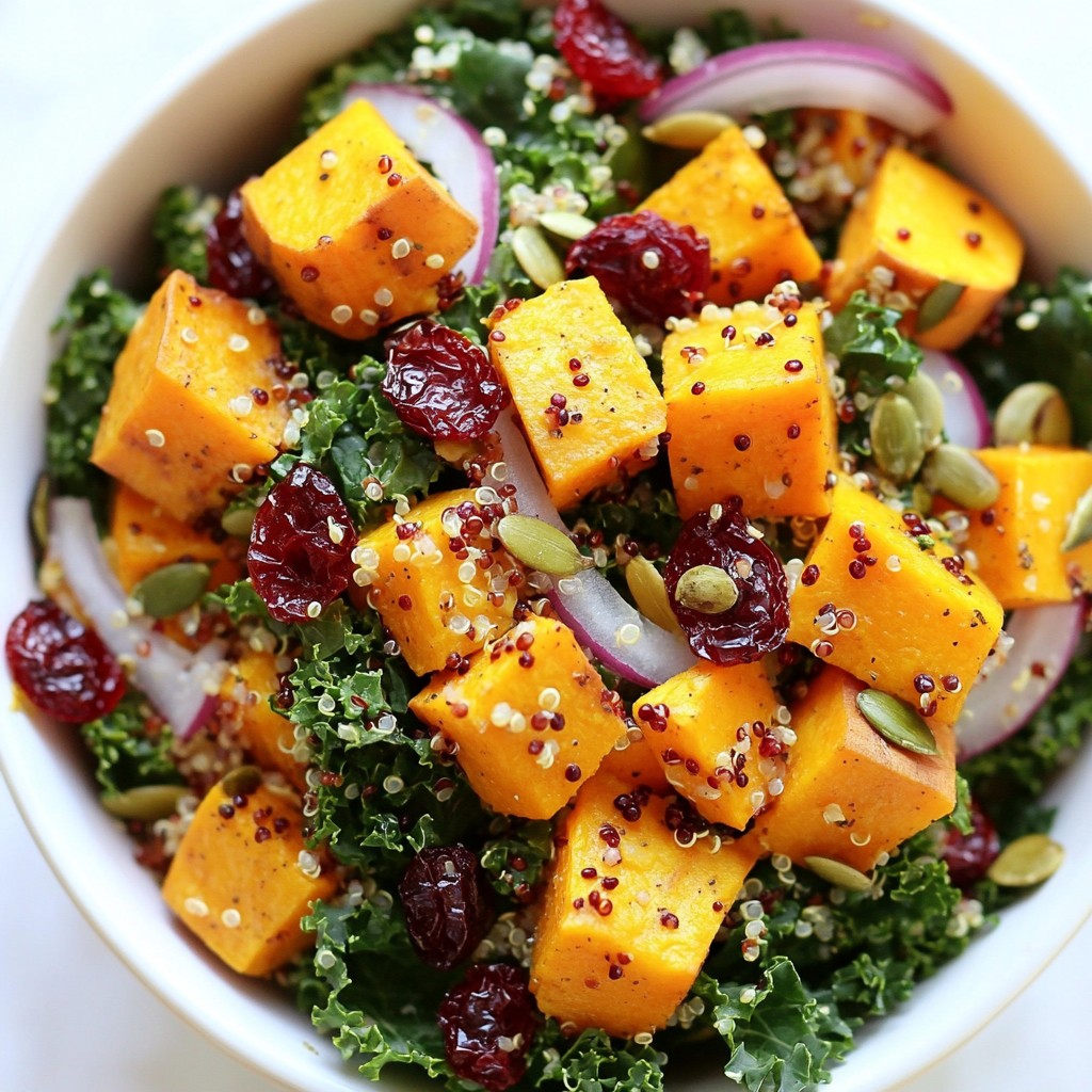 Nutritious Sweet Potato and Kale Power Salad Rezept