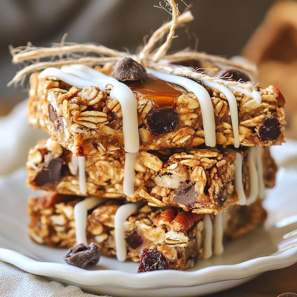 Maple Pecan Granola Bars Einfaches und Nahrhaftes Rezept