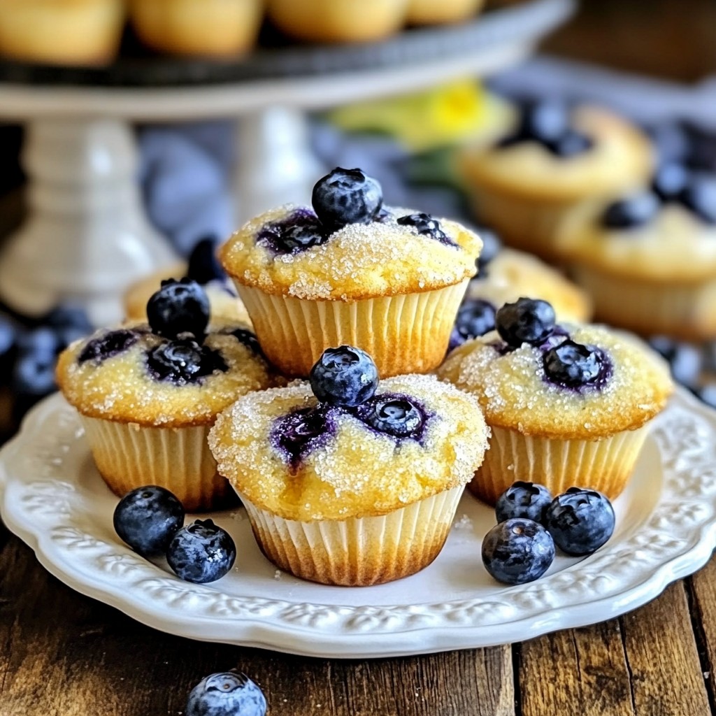 Blaubeer-Pfannkuchen-Muffins Saftig und Einfach Backen