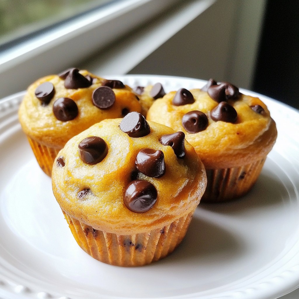 Schokoladenchip Protein Muffins für jeden Tag