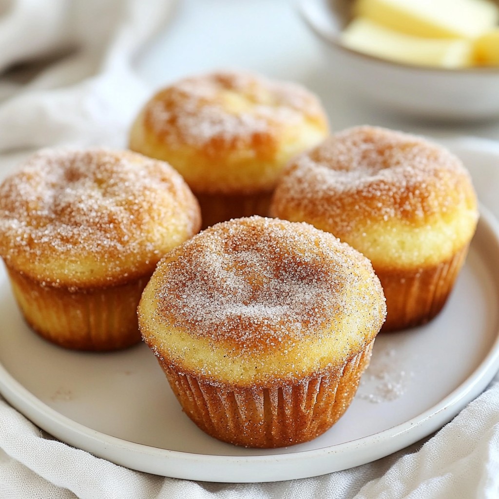Cinnamon Sugar Donut Muffins Einfaches Rezept