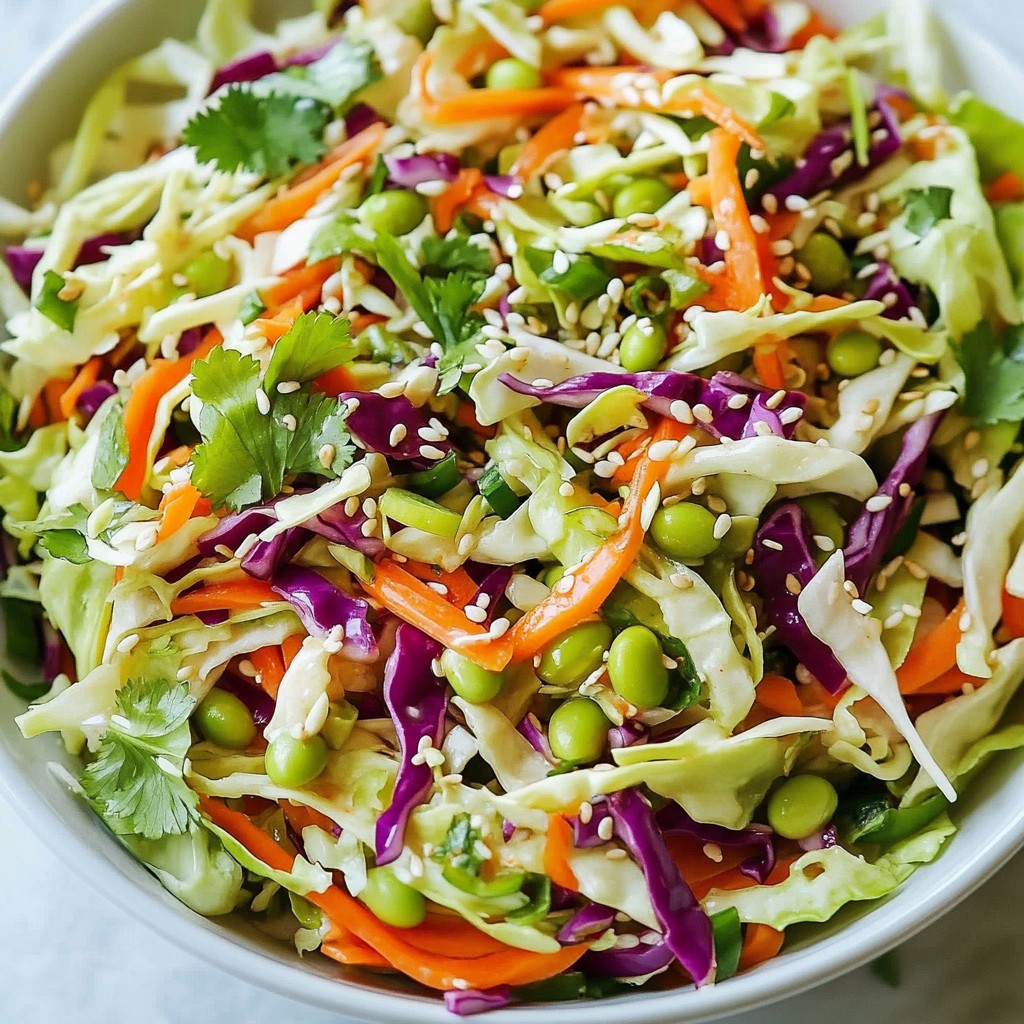 Crunchy gesunde Káhl und Edamame Slaw Rezept