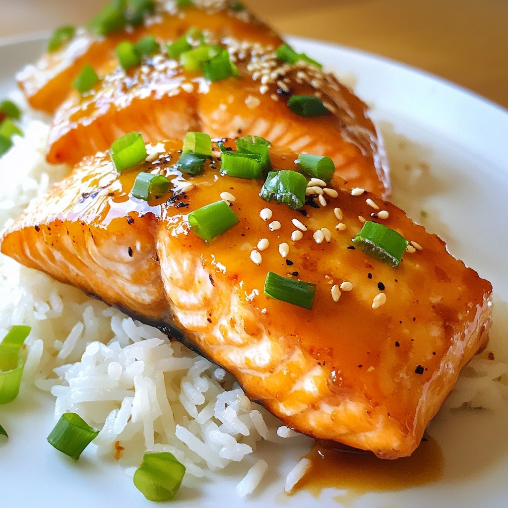 Baked Teriyaki Salmon Einfach und Lecker Genießen