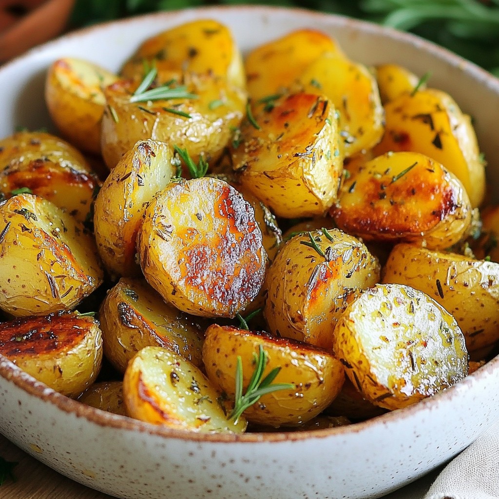 Knoblauch-Kräuter-Röstkartoffeln mit toller Würze