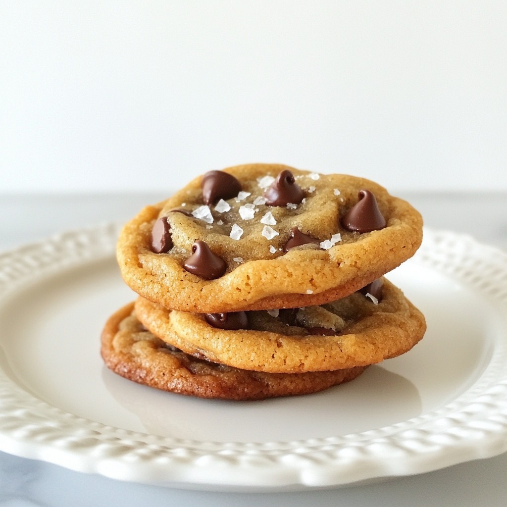 Brown Butter Chocolate Chip Cookies Genussvolle Kekse