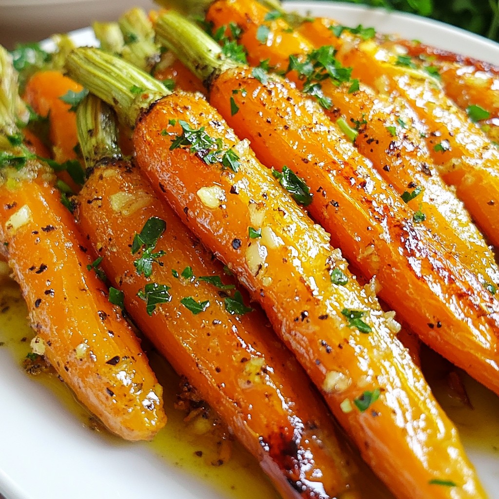 Knoblauch-Kräuter-Röstarots für leckereren Genuss