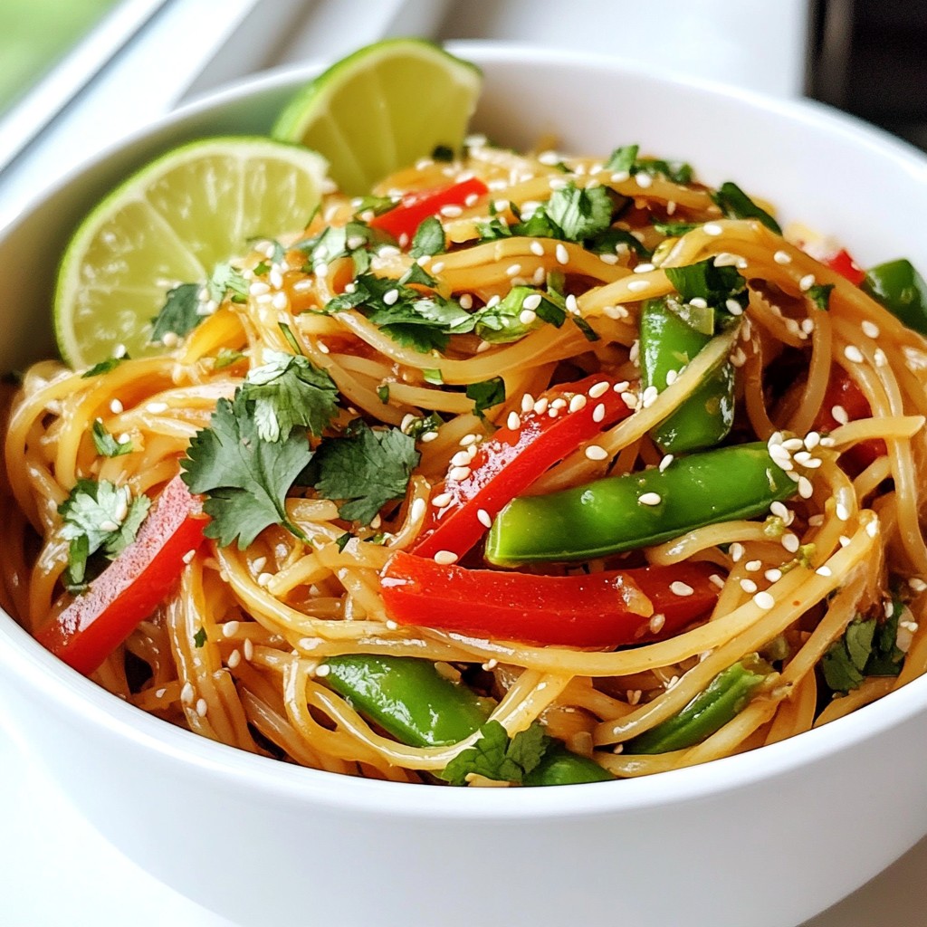 Sweet Chili Garlic Noodles Leckeres Rezept für dich