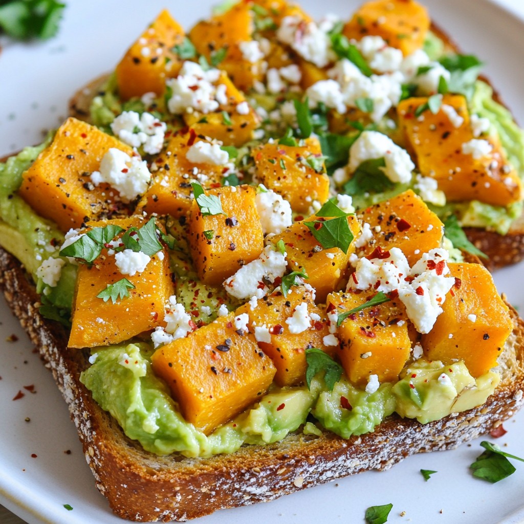Süßkartoffel Avocado Toast voller Geschmack und Vitamine