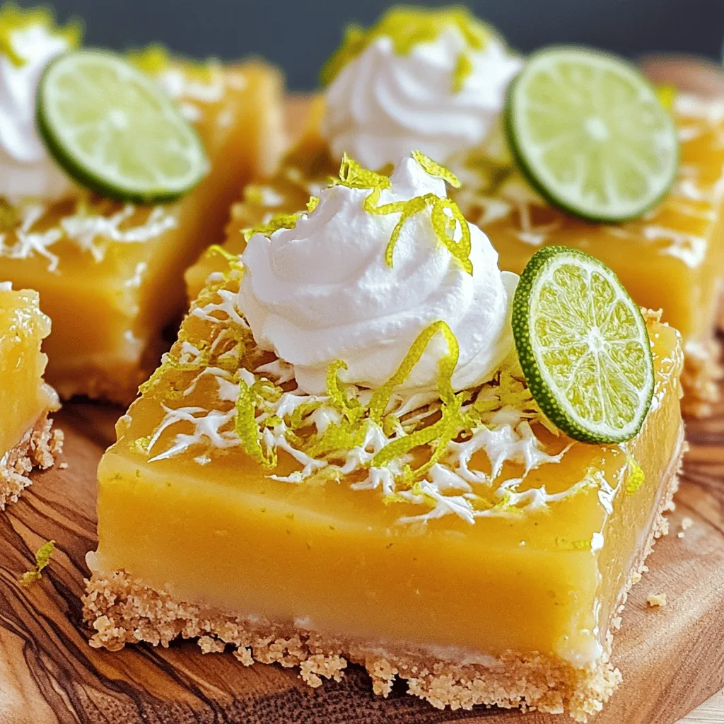 Key Lime Pie Bars Einfaches und Erfrischendes Rezept
